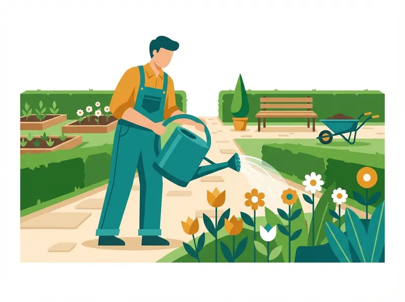 Gartenpflege